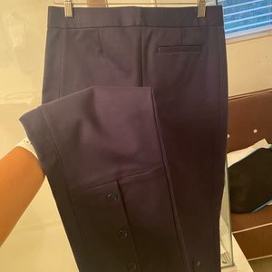 New Tory Burch navy blue pants with TAGS size 6